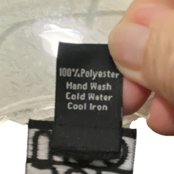 CLARA SUN WOO - SIZE SMALL - DARK NAVY / BLACK WITH WHITE SHEER GEO. PRINT B15 - Picture 12 of 13